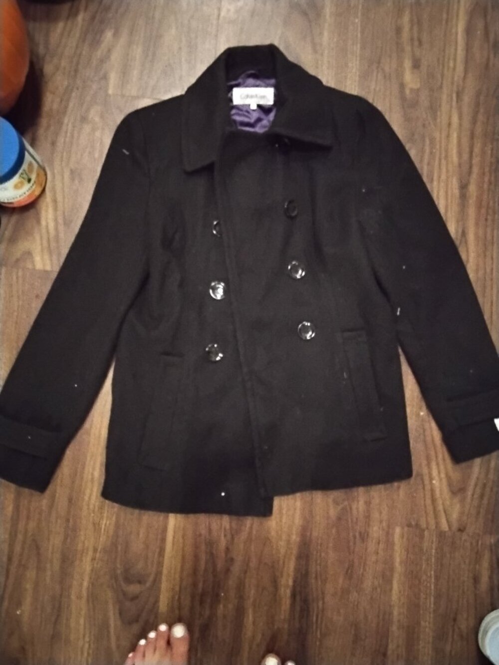 New Calvin Klein short waist length jacket